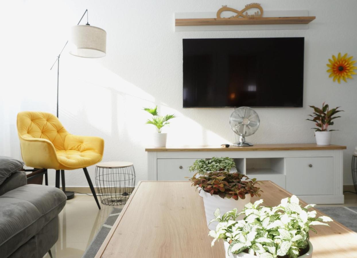 Mein Apartment Flowers Mit Kamin, Bis 10 Personen Frankenthal  Esterno foto
