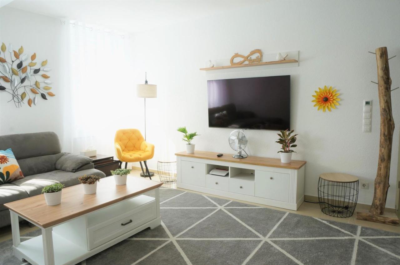 Mein Apartment Flowers Mit Kamin, Bis 10 Personen Frankenthal  Esterno foto