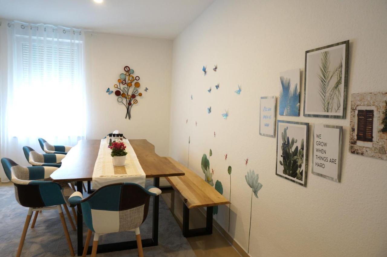 Mein Apartment Flowers Mit Kamin, Bis 10 Personen Frankenthal  Esterno foto