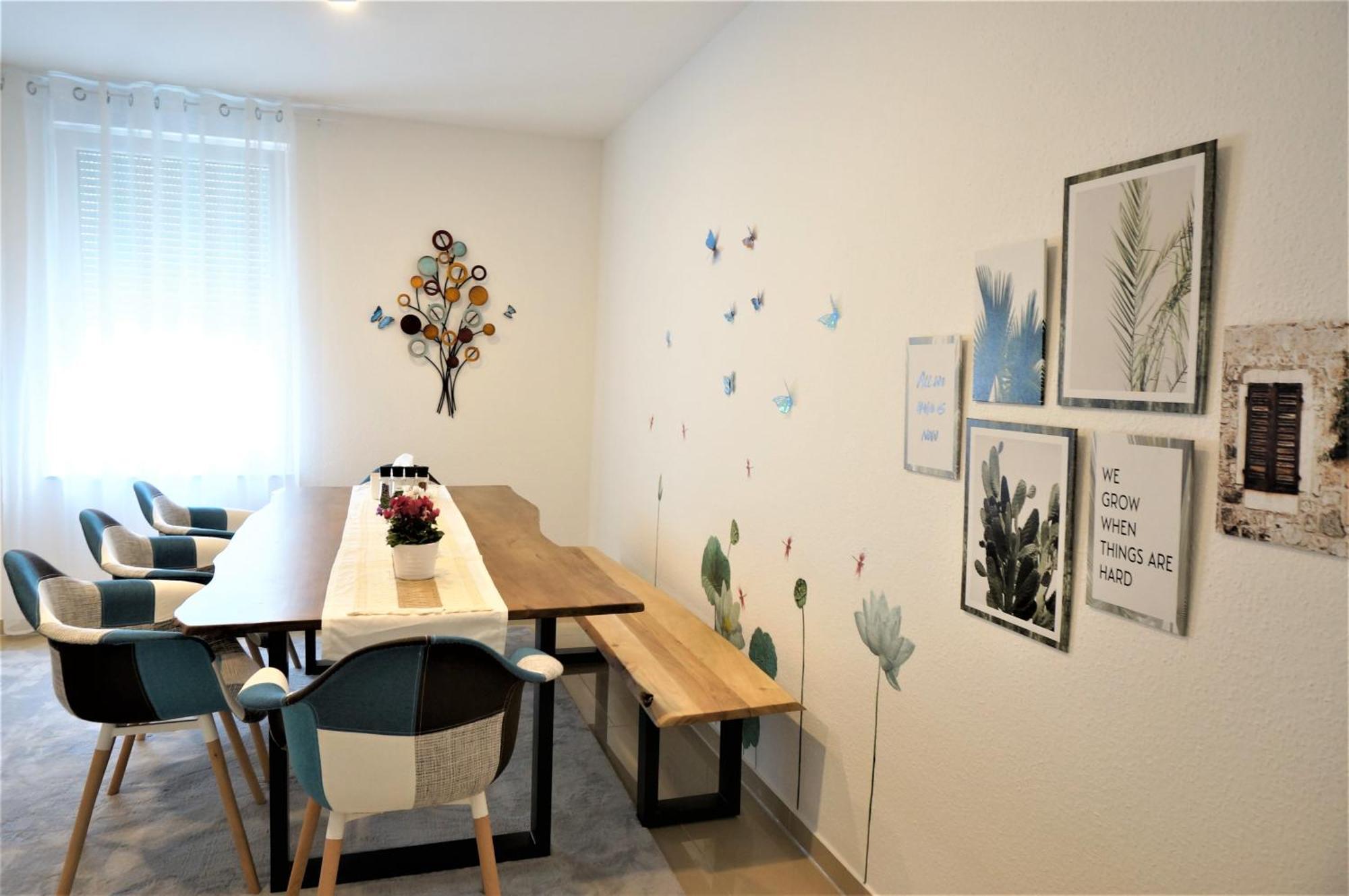 Mein Apartment Flowers Mit Kamin, Bis 10 Personen Frankenthal  Esterno foto